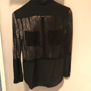 Lace blouse super sexy with a great fit!